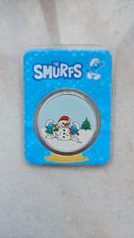 1 ounce 999 zilver smurfen in blister, Postzegels en Munten, Ophalen of Verzenden, Zilver