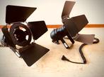 Twee zwarte spots, Huis en Inrichting, Lampen | Spots, Ophalen of Verzenden, Gebruikt