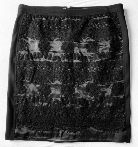 Apanage rok maat 46, Kleding | Dames, Rokken, Zo goed als nieuw, Maat 46/48 (XL) of groter, Zwart, Boven de knie, Ophalen of Verzenden