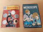 Vintage microscope voor kinderen met boeken, Antiek en Kunst, Ophalen of Verzenden