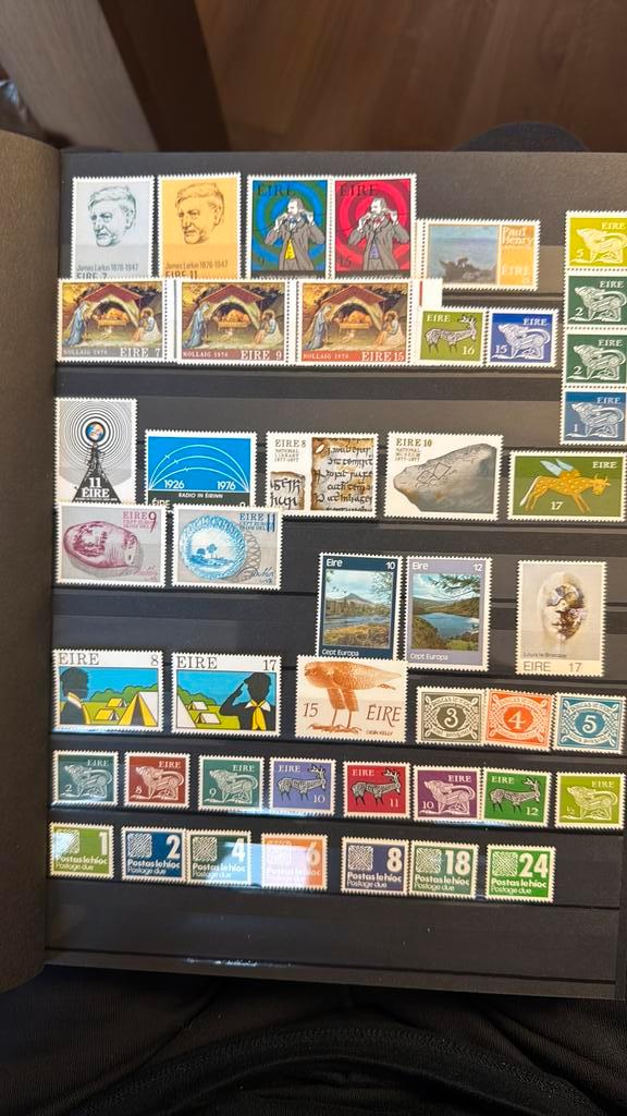 Verzameling postfris Ierland oud., Postzegels en Munten, Postzegels | Volle albums en Verzamelingen, Buitenland, Ophalen of Verzenden