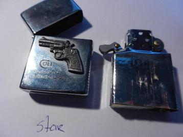 benzine aanstekers lijkend op een zippo zie foto,s beschikbaar voor biedingen