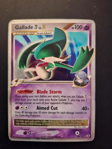 Gallade LV.X - Zeldzame Pokémonkaart! beschikbaar voor biedingen