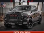 Dodge Ram RS LEDER RODE STIKSELS | 6 PERSOONS | 420Pk 636Nm, Auto's, Automaat, Met garantie (alle), Adaptive Cruise Control, Zwart