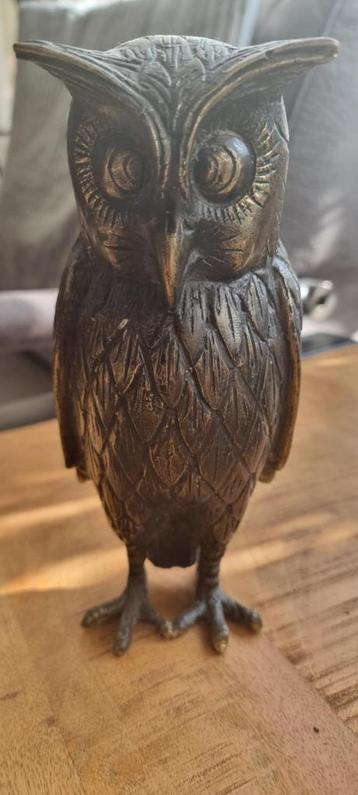 Mooie Bronze beeld van Uil beschikbaar voor biedingen