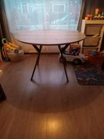Leuke ronde tafel, Huis en Inrichting, Tafels | Eettafels, 100 tot 150 cm, 100 tot 150 cm, Rond, Zo goed als nieuw