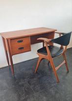 Mooi compact retro vintage bureau, Ophalen, Gebruikt
