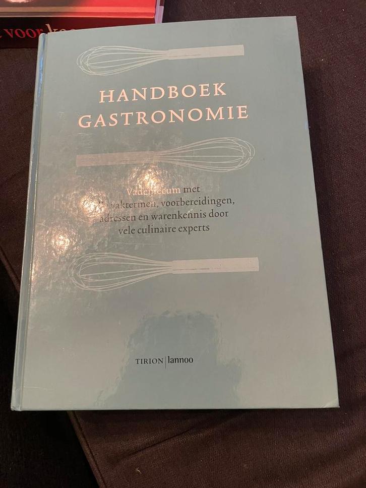 Handboek Gastronomie, Boeken, Kookboeken, Zo goed als nieuw, Ophalen of Verzenden