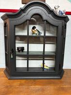 Vintage Pronkkastje / Wandkastje -, Huis en Inrichting, Ophalen, Met deur(en), Gerestyled, 50 tot 100 cm