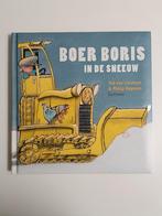 Boer Boris in de sneeuw - Ted van Lieshout Philip Hopman, 3 tot 4 jaar, Ophalen of Verzenden, Zo goed als nieuw, Ted van Lieshout