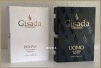 Gisada Donna & Uomo set 2 niche parfum samples proefjes, Sieraden, Tassen en Uiterlijk, Uiterlijk | Parfum, Verzenden, Nieuw