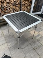 Opvouwbare kampeertafel. Aluminium met kunststof blad, Ophalen of Verzenden, Zo goed als nieuw, Campingtafel