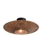GOOD&MOJO Bali Plafondlamp fijn gevlochten bamboe, Huis en Inrichting, Ophalen, Zo goed als nieuw, Overige materialen, Bohemian plafondlamp