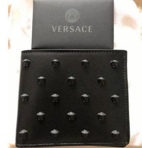 NIEUW Versace heren portemonnee zwart origineel, Sieraden, Tassen en Uiterlijk, Portemonnees, Nieuw, Overige merken, Zwart, Leer