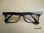 Ray ban bril op sterkte in hoes zwart front, Sieraden, Tassen en Uiterlijk, Zonnebrillen en Brillen | Heren, Gebruikt, Zwart, Ophalen of Verzenden