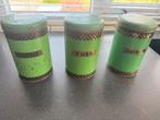 Koffie thee suiker blikken, Antiek en Kunst, Antiek | Emaille, Ophalen of Verzenden