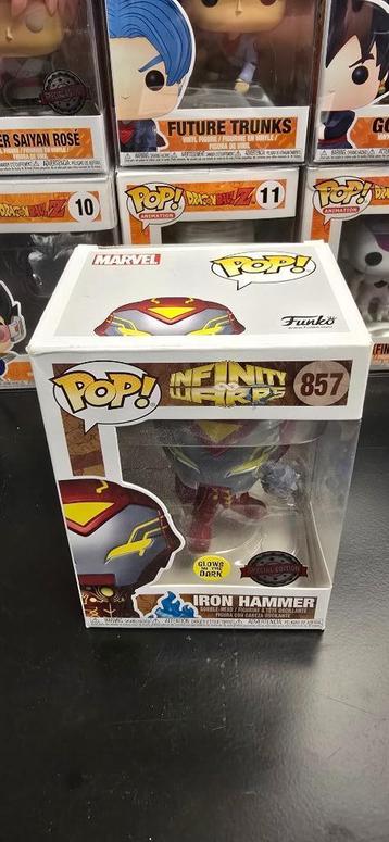 Funko Pop Infinity Warps - Iron Hammer GITD SE 857 beschikbaar voor biedingen