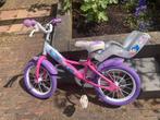 Winx kinderfiets, Ophalen, Minder dan 16 inch, Zijwieltjes