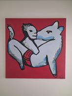 Schilderij in Herman Brood stijl, Ophalen