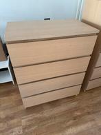 IKEA Malm Ladekast - 4 Lades, Ophalen, Gebruikt, 100 tot 150 cm, 50 tot 100 cm