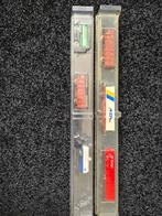 6x mini trixx verschillen wagens N, Gebruikt, Gelijkstroom, Trix, Wagon