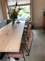 Lange eettafel, Huis en Inrichting, Tafels | Eettafels, Ophalen, 200 cm of meer, 50 tot 100 cm, Zo goed als nieuw