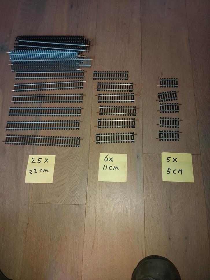 H0 rails, Hobby en Vrije tijd, Modeltreinen | N-Spoor, Gebruikt, Rails, Gelijkstroom, Fleischmann, Ophalen of Verzenden