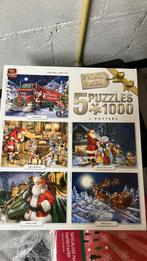 Kerstpuzzels, Hobby en Vrije tijd, Denksport en Puzzels, Ophalen of Verzenden, Minder dan 500 stukjes, Zo goed als nieuw