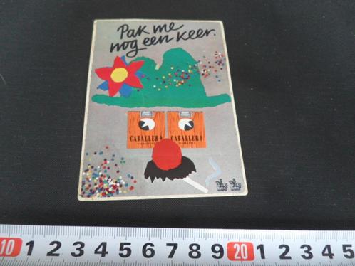 sticker Pak me nog een keer CABALLERO  carnaval, Verzamelen, Stickers, Zo goed als nieuw, Bedrijf of Vereniging, Ophalen