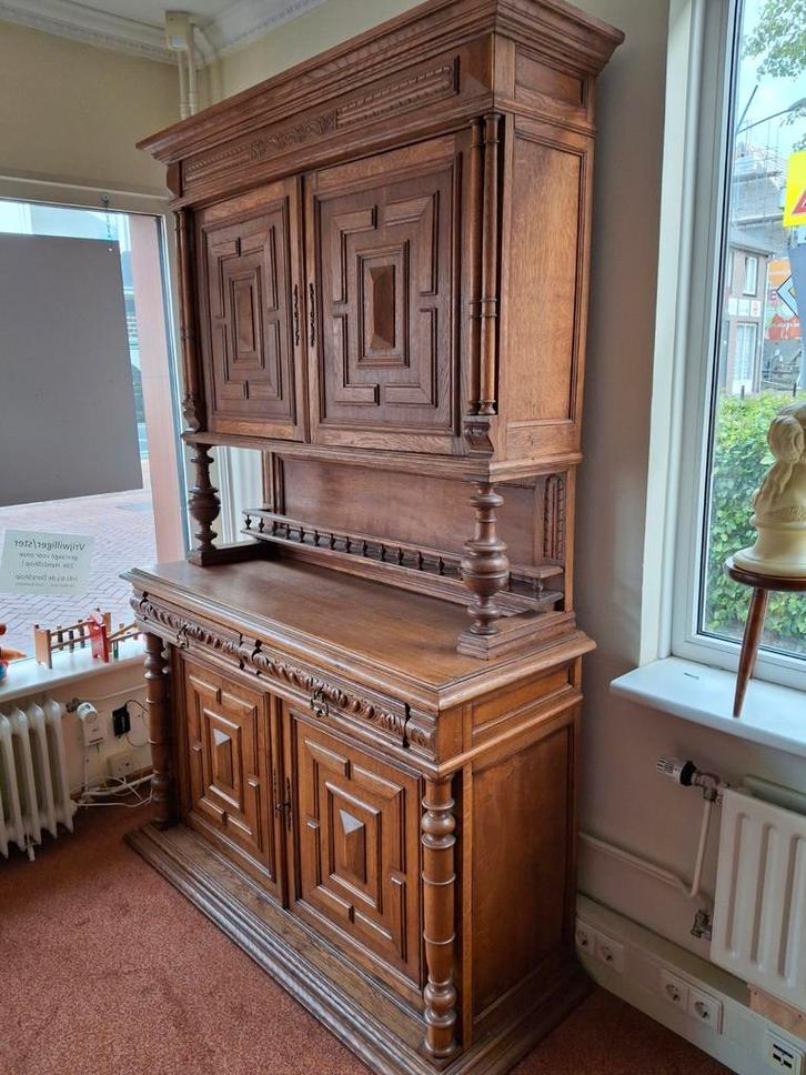 Oude Eiken Mechelse kast Buffetkast, Antiek en Kunst, Antiek | Meubels | Kasten, Ophalen