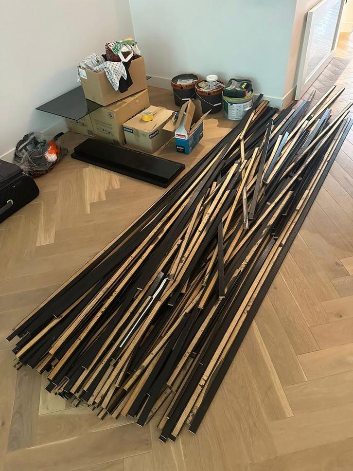 Houten Panelen (€1,9 per stuk), Doe-het-zelf en Verbouw, Hout en Planken, Gebruikt, Plank, Overige houtsoorten, 250 tot 300 cm