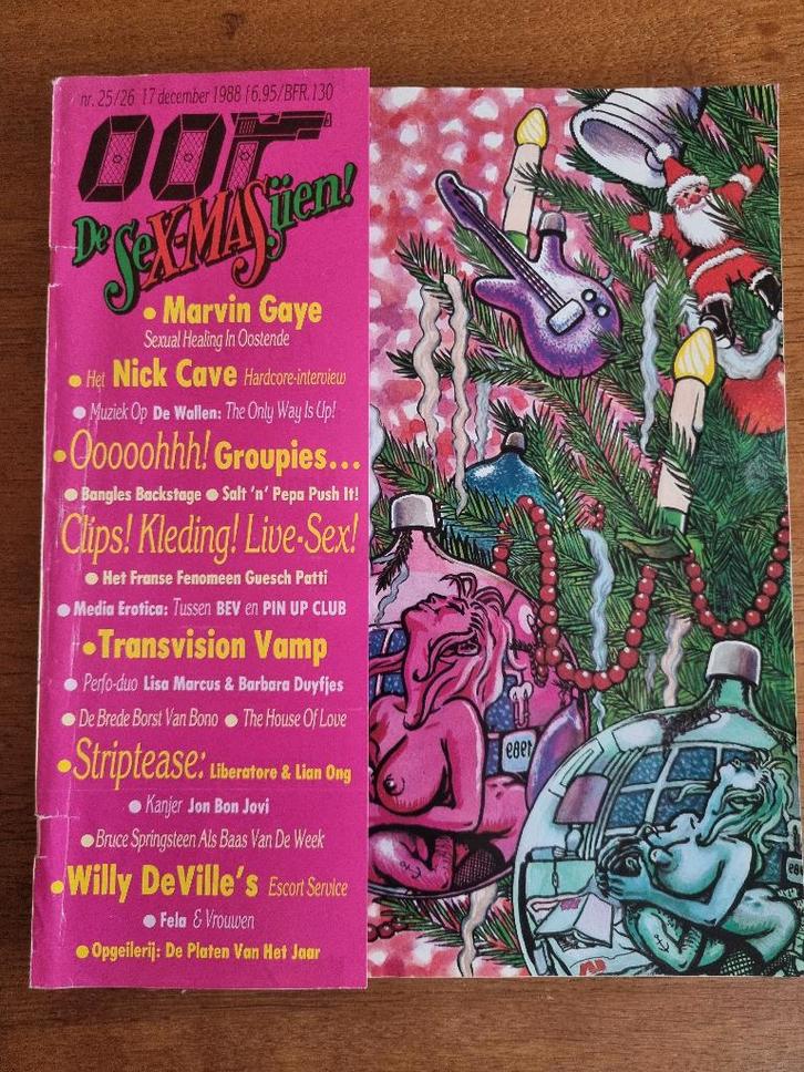 Oor magazine kerstnummer 1988 Nick Cave foto's Anton Corbijn, Boeken, Tijdschriften en Kranten, Gelezen, Muziek, Film of Tv, Ophalen of Verzenden