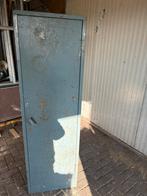 Stalen lockerkast - Industrieel design, Huis en Inrichting, Kasten | Kledingkasten, Ophalen, Minder dan 50 cm, Gebruikt, Metaal