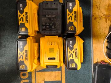 Dewalt 18V DCB184 5.0Ah Accu's nieuw orgineel !! beschikbaar voor biedingen