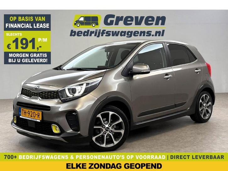 Kia Picanto 1.2 CVVT X-Line | Camera | Carplay | Stoel/ Stuu, Auto's, Kia, Bedrijf, Te koop, Picanto, ABS, Achteruitrijcamera