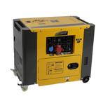 Diesel aggregaat generator set geluidsgedempt 230V/400V 6kVA, Doe-het-zelf en Verbouw, Aggregaten, Ophalen of Verzenden, Geluidgedempt