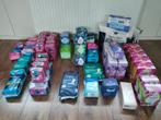 Ruim 80 pakjes maandverband, inlegkruisje, verbanden ., Ophalen