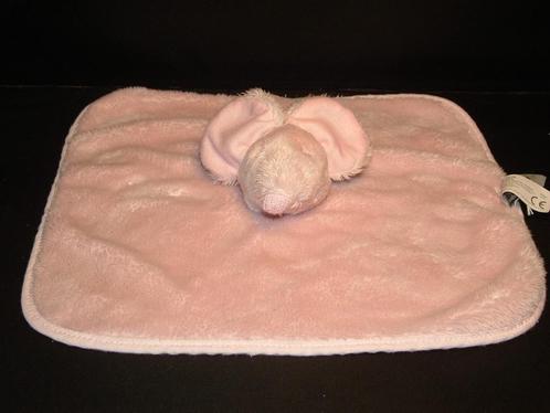 BABYS ONLY MUIS KNUFFELDOEK PLUCHE ROZE MET KATOENEN ROZE RA, Kinderen en Baby's, Speelgoed | Knuffels en Pluche, Nieuw, Overige typen