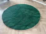 Vloerkleed groen, Ophalen, 150 tot 200 cm, Rond, Zo goed als nieuw