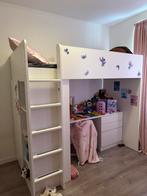 2x ikea hoogslaper met bureau en kast erin, Ophalen of Verzenden, Zo goed als nieuw, Hoogslaper