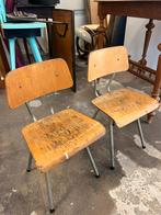 Vintage kinderstoeltjes / school stoel, Gebruikt, Ophalen of Verzenden, Stoel(en)