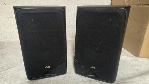 JVC SP-MXS2BK Speakerset - Compact en Krachtig, Audio, Tv en Foto, Luidsprekers, Gebruikt, Front, Rear of Stereo speakers, Minder dan 60 watt