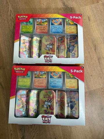 151 Costco 5-pack Mini Tin box Sealed beschikbaar voor biedingen