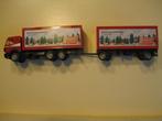 Mercerdes vrachtwagen aanhanger Muller (Herpa), Hobby en Vrije tijd, Modelauto's | 1:87, Verzenden, Gebruikt, Bus of Vrachtwagen