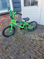 BMX jongensfiets 16 inch, Fietsen en Brommers, Fietsen | Crossfietsen en BMX, Ophalen, BMX, Staal, Voetsteunen