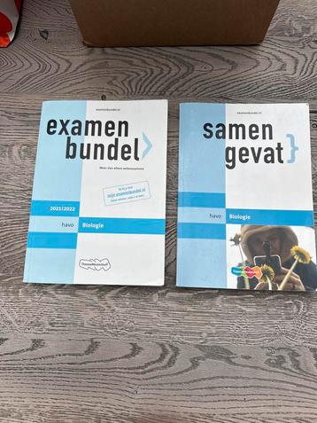 Examenbundel & Samengevat Biologie HAVO beschikbaar voor biedingen