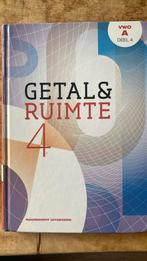 Getal & Ruimte 11e ed leerboek vwo A deel 4, Ophalen of Verzenden, Zo goed als nieuw, Overige niveaus, Nederlands