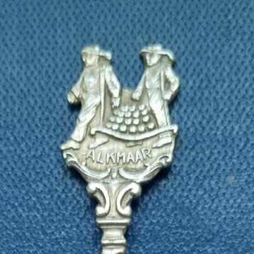 verzilverd lepeltje Kaasdragers Alkmaar  (ARTI nw zilver) beschikbaar voor biedingen