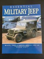 Essential Military Jeep Boek - Willys, Ford, Bantam, Algemeen, Ophalen of Verzenden, Zo goed als nieuw, Graham Scott