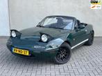 Mazda MX-5 NA 1.8i Hard-/softtop Leder/alca JR QSP Nwe APK!, Auto's, Mazda, Euro 2, Achterwielaandrijving, Gebruikt, Zwart